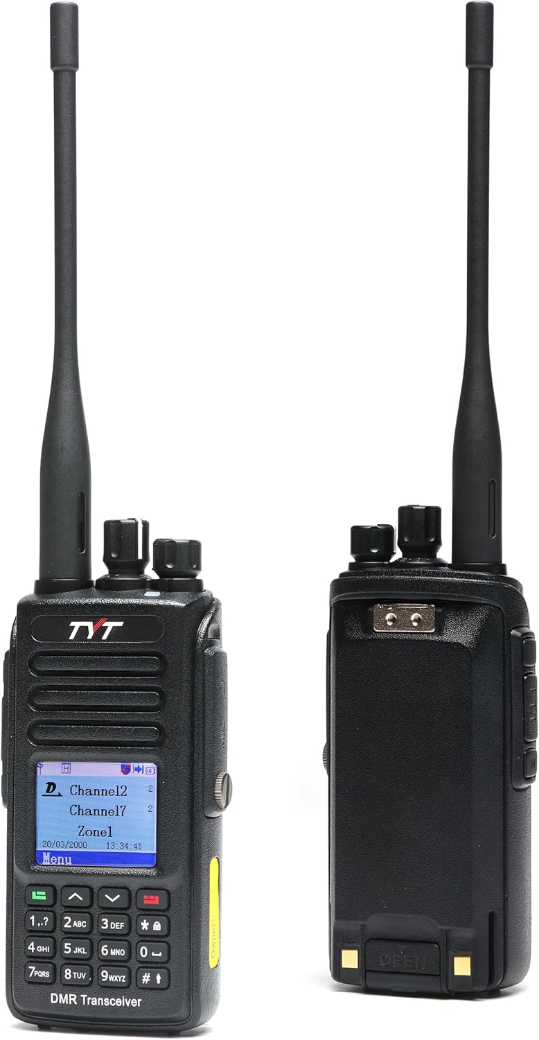 TYT MD-UV390 Digital Dual Band VHF UHF DMR Radio Waterproof Dustproof IP67 Walkie Talkie