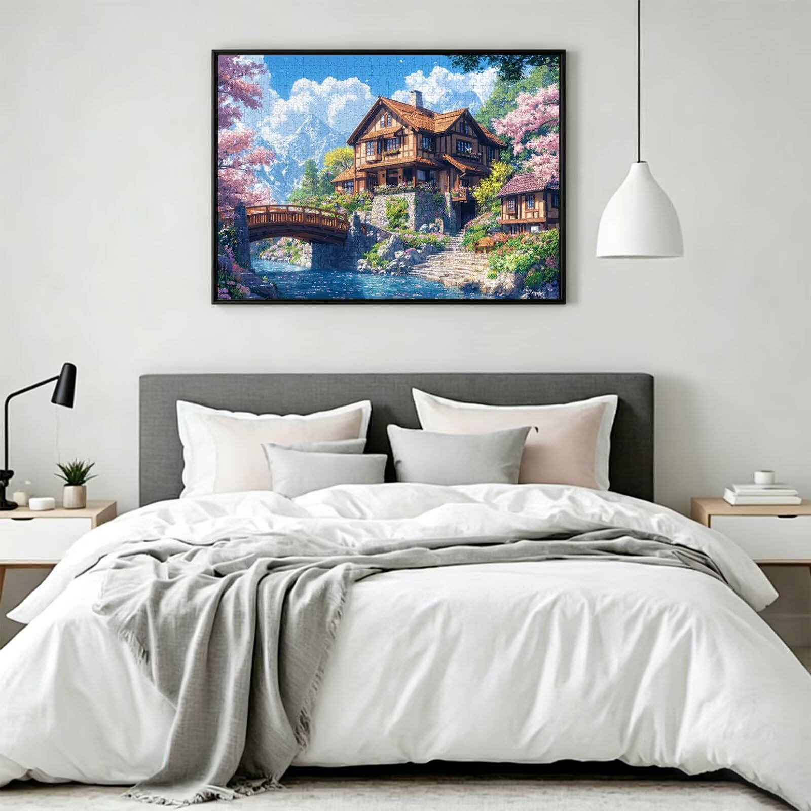 Puzzle 3000 Pezzi Il paesaggio Puzzle Adulti, Gioco Educativo, n-351 | Jigsaw Puzzles primavera, Impossibile Difficile Sfida, Classici Gioco Familiare, Giochi Divertenti, Idee Regalo