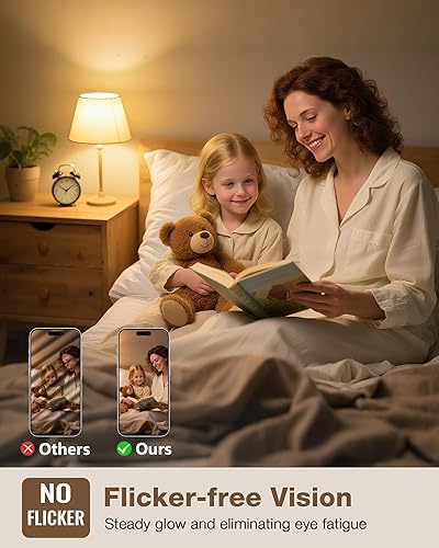 Miniatura 6 de Bombillas LED Edison de 60 W regulables, bombilla vintage E26 blanca suave, 2700 K, ST58, estilo antiguo, 60 W, base media, 6 W, 700 lúmenes, 120 V,