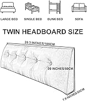 Vista 7 de Almohada triangular para cabecero, cojín triangular de color sólido, almohada de descanso en cama, almohada extraíble con soporte de cuña grande Rosa