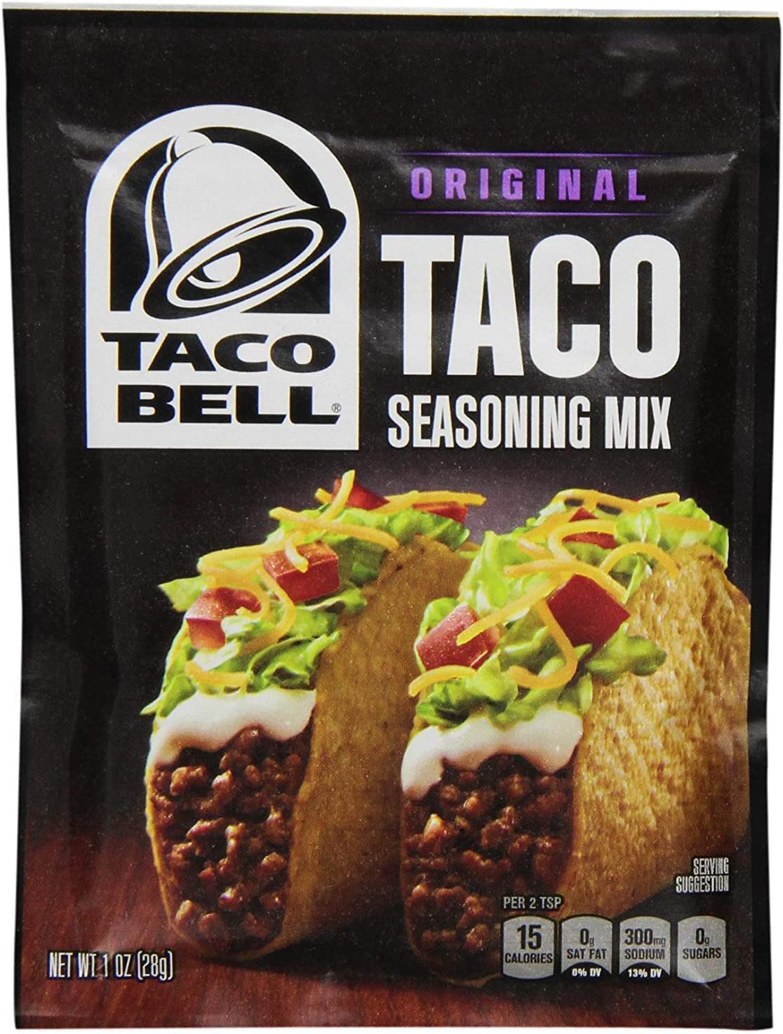 Taco Bell Home Originals Taco Seasoning Mix 1 OZ (Pack 9