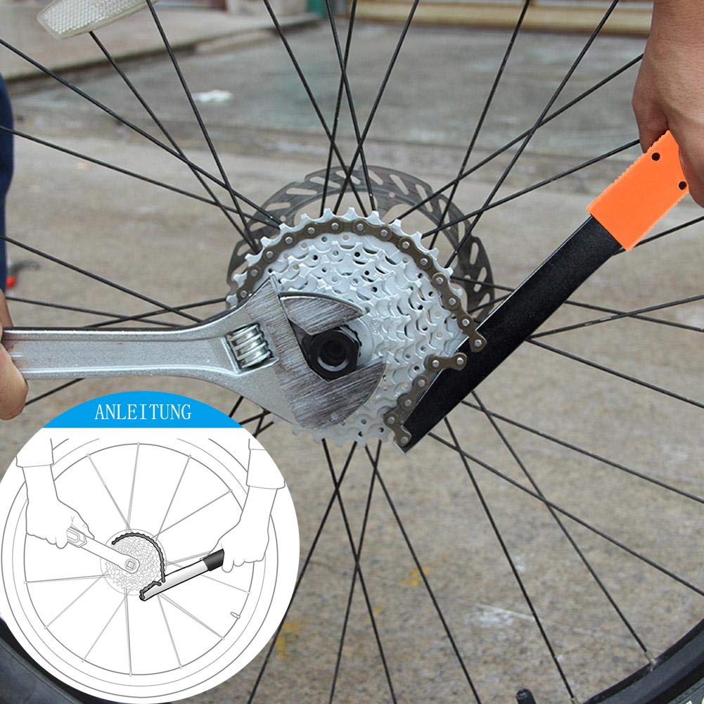 Set Catena Per Bicicletta 6/7/8 Velocità - 116 Maglie 1/2x3/32" Con Rompigatto, Pinza E Borsa