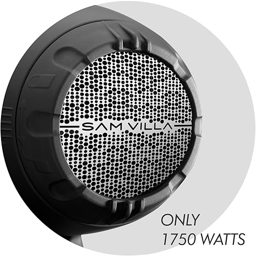 Miniatura 5 de Sam Villa Lightweight  Quiet Ionic Professional Hair Dryer With Variable Speed  Temperature