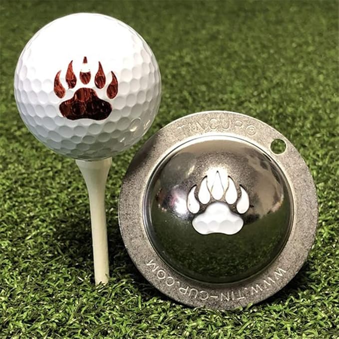 Review CUTEH Stainless Steel Golf Ball Marker, Custom Marker Alignment