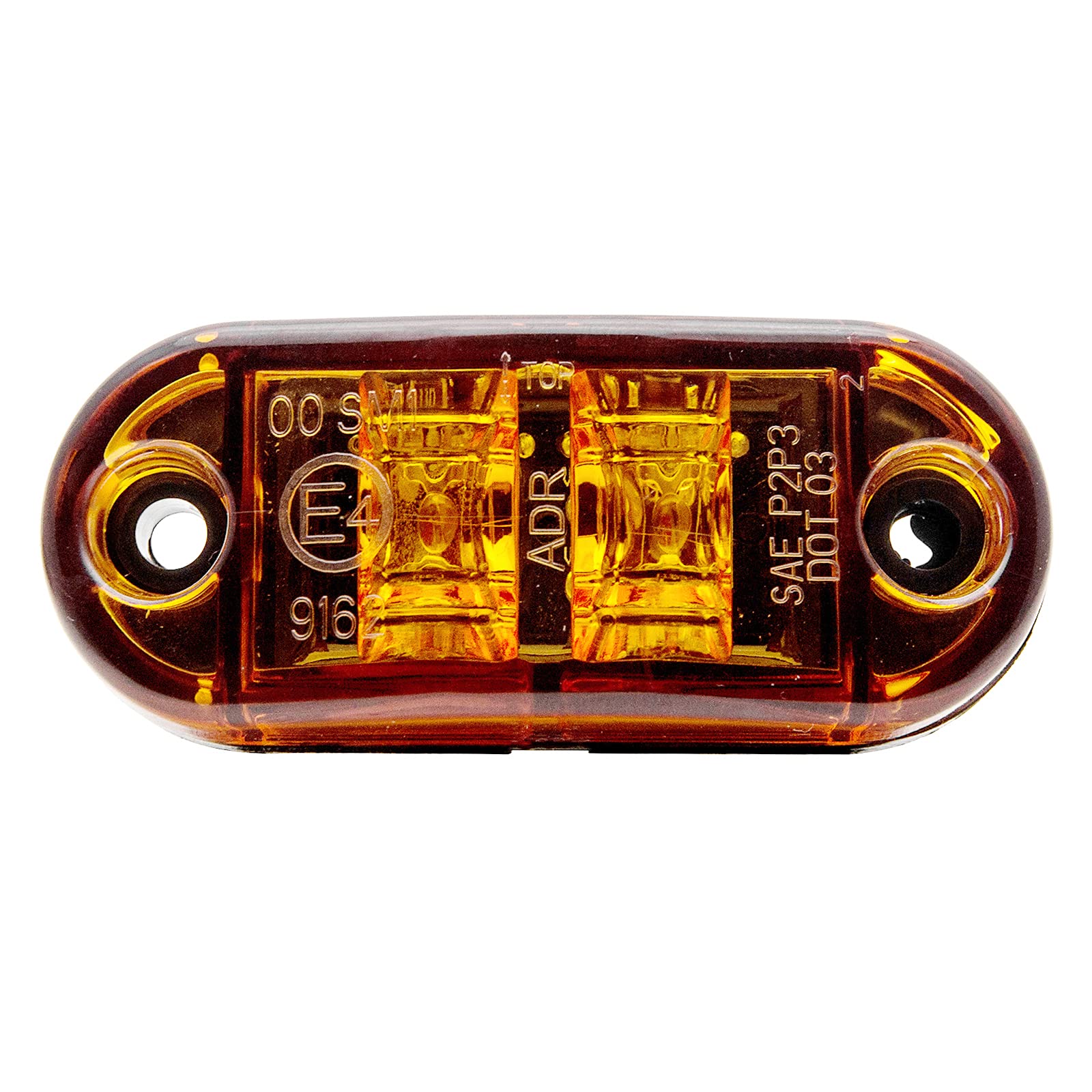 MASO, luci laterali a LED, indicatori di posizione laterali, 12 V, 24 V, universali, per rimorchi, furgoni, roulotte, camion, autocarri, autobus e auto