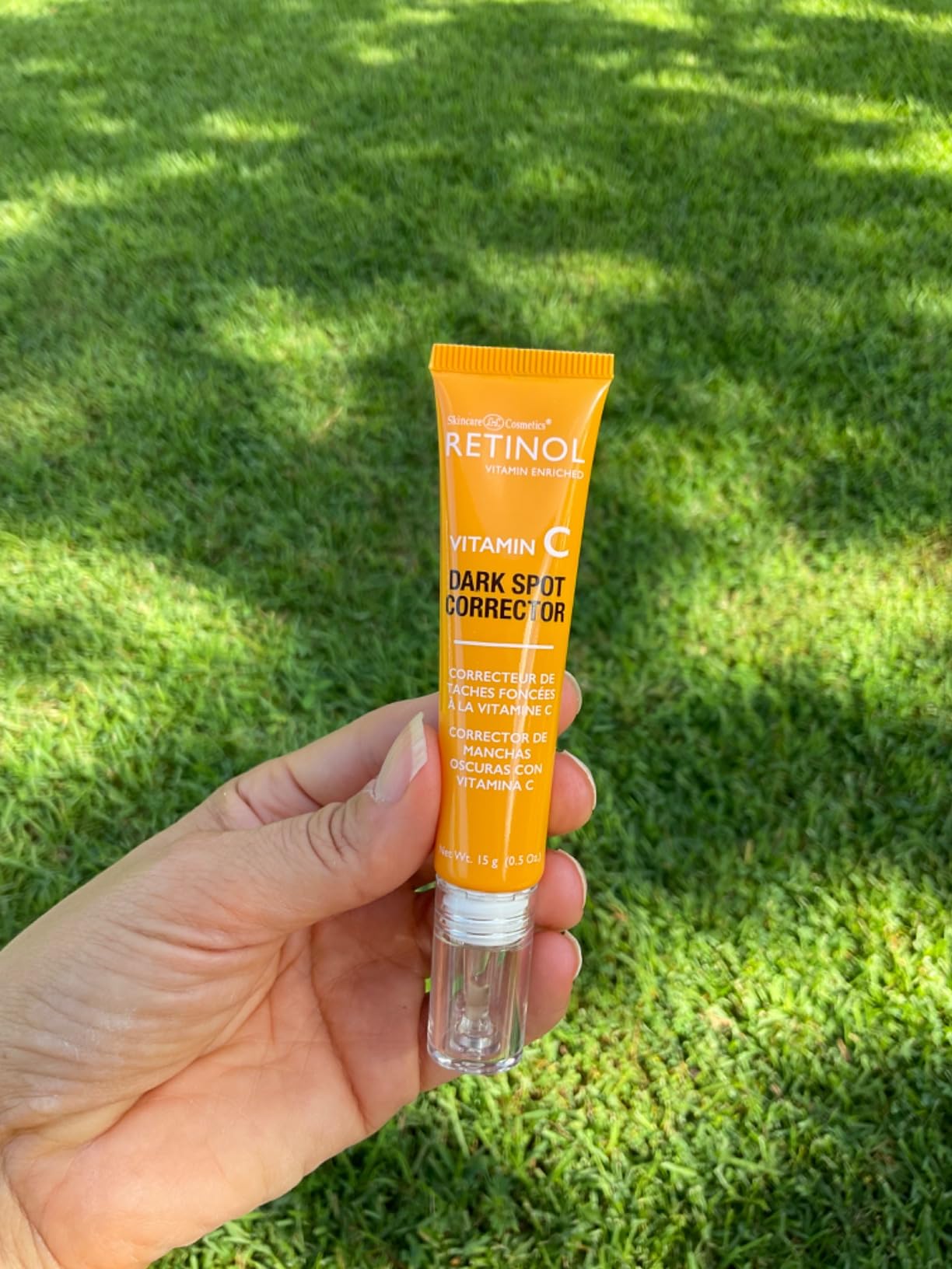 Retinol LIVAURA Retinol + Vitamin C Dark Spot Corrector Serum - Spotless Radiance, Evens Skin Tone, Targets Sun Damage & Dark Spots, Enhances Luminosity with Vitamin B3 Niacinamide & Retinol - 0.5 Oz