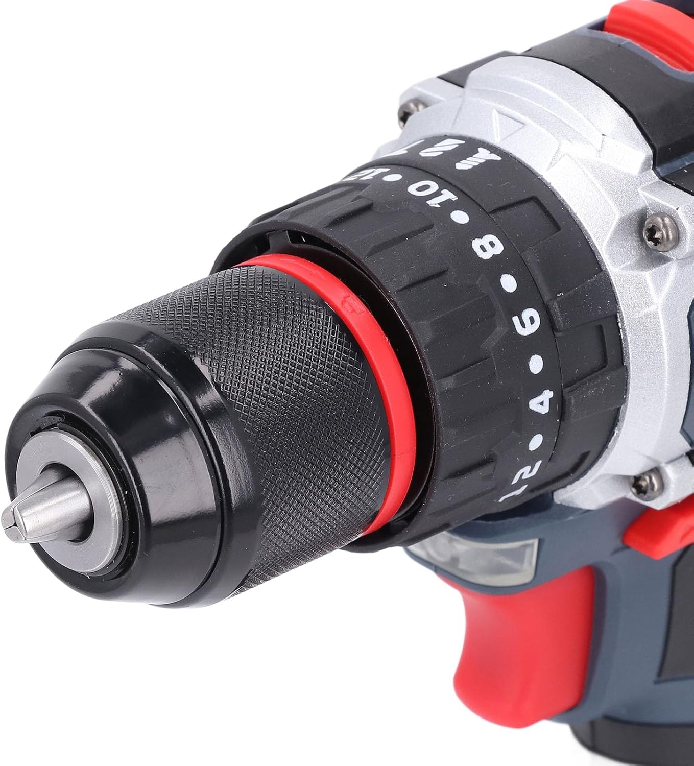 Impact Drill Bare Tool, Brushless Multifunctional 21V, 10mm Chuck, 80NM Torque - High Power Battery Compatible, Ergonomic Grip, Ideal for Wood and Metal