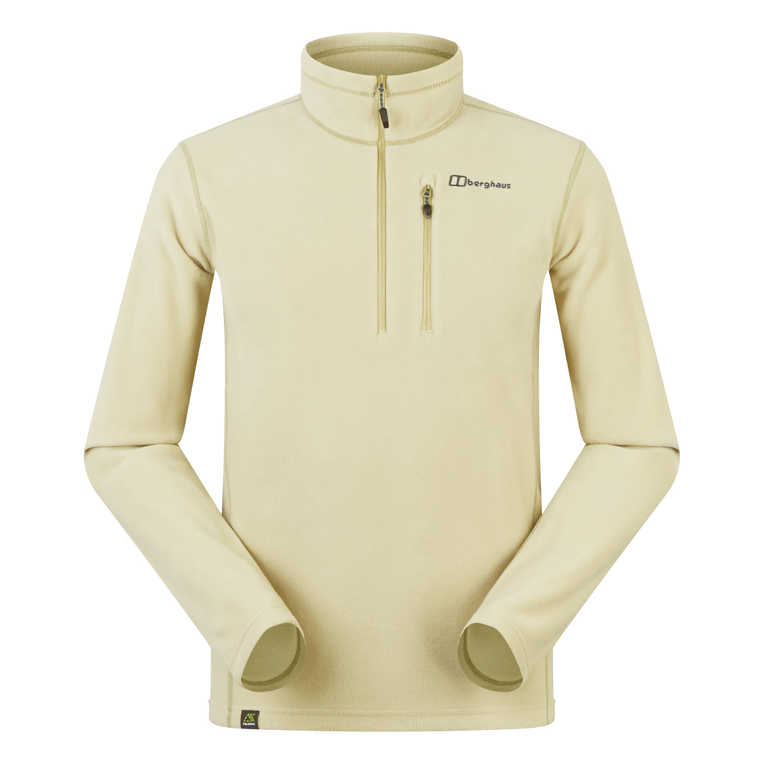 Berghaus Men's Prism Micro Polartec Fleece Jacket | Added Warmth | Extra Comfortable Fleece Half Zip, Breeze, 3XL