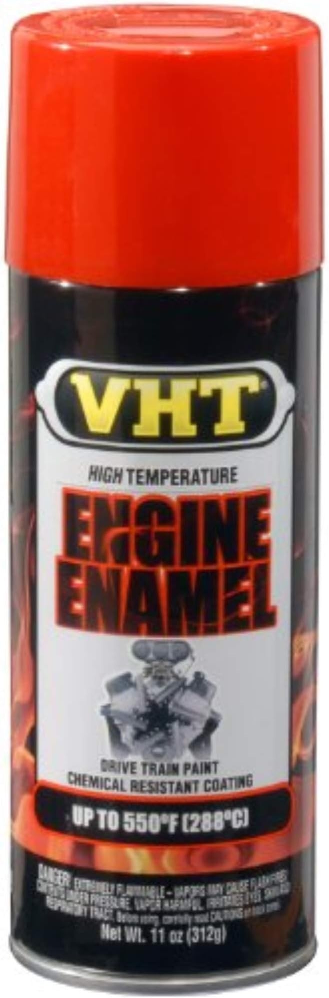 SP123 Engine Enamel Chevy Orange Can - 11 oz.