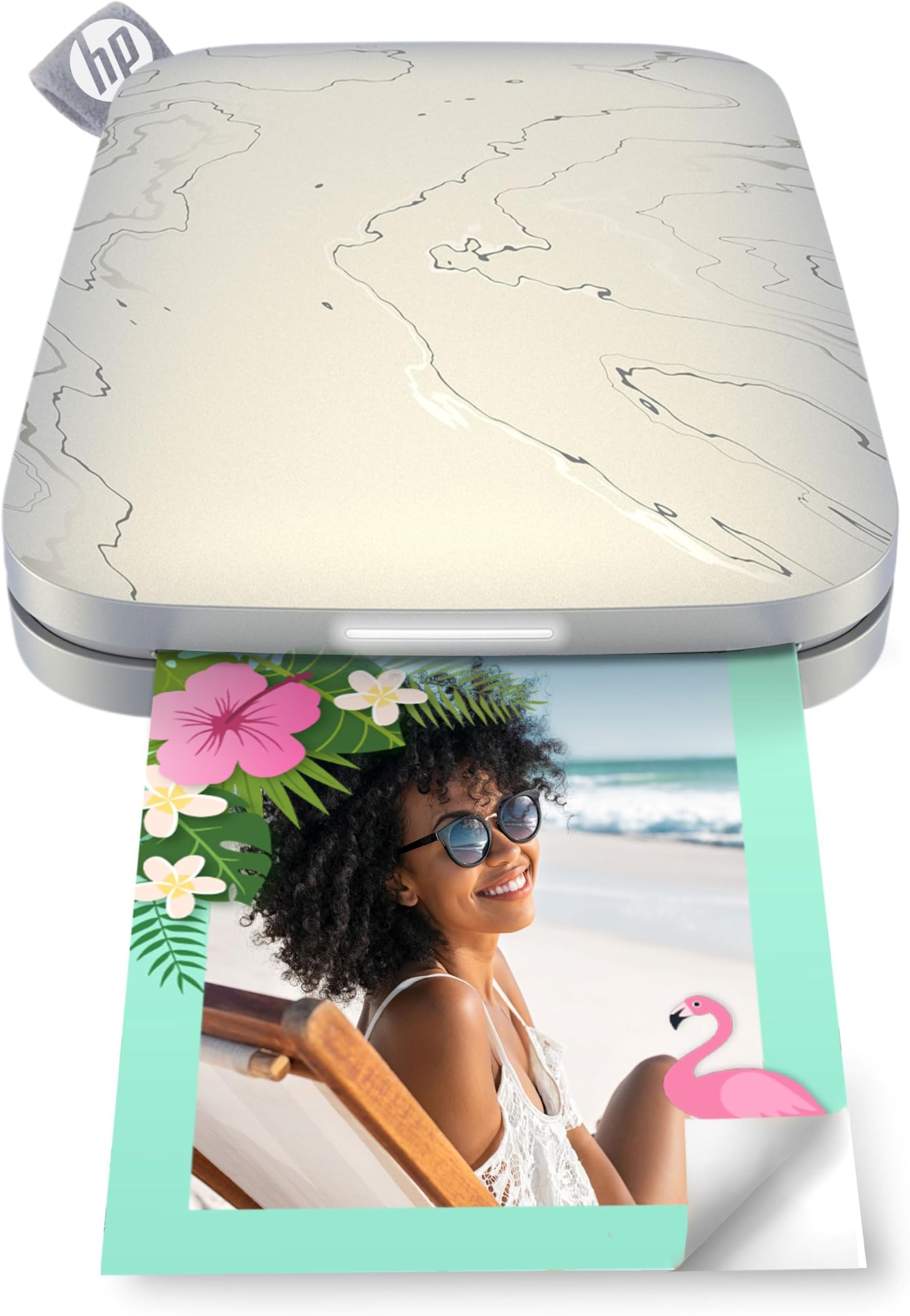 HP Sprocket Select Portable Photo Printer, Instant Print Pictures and Scrapbook with 2.3x3.4 (5.8x8.6 cm) Zink Sticky-Backed Paper from your iOS & Android Device, For Home Use or On the Go, Eclipse