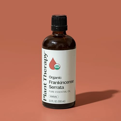Miniatura 7 de Plant Therapy Aceite esencial de incienso orgánico de serrata 100% puro, certificado por USDA, orgánico, sin diluir, aromaterapia natural, grado