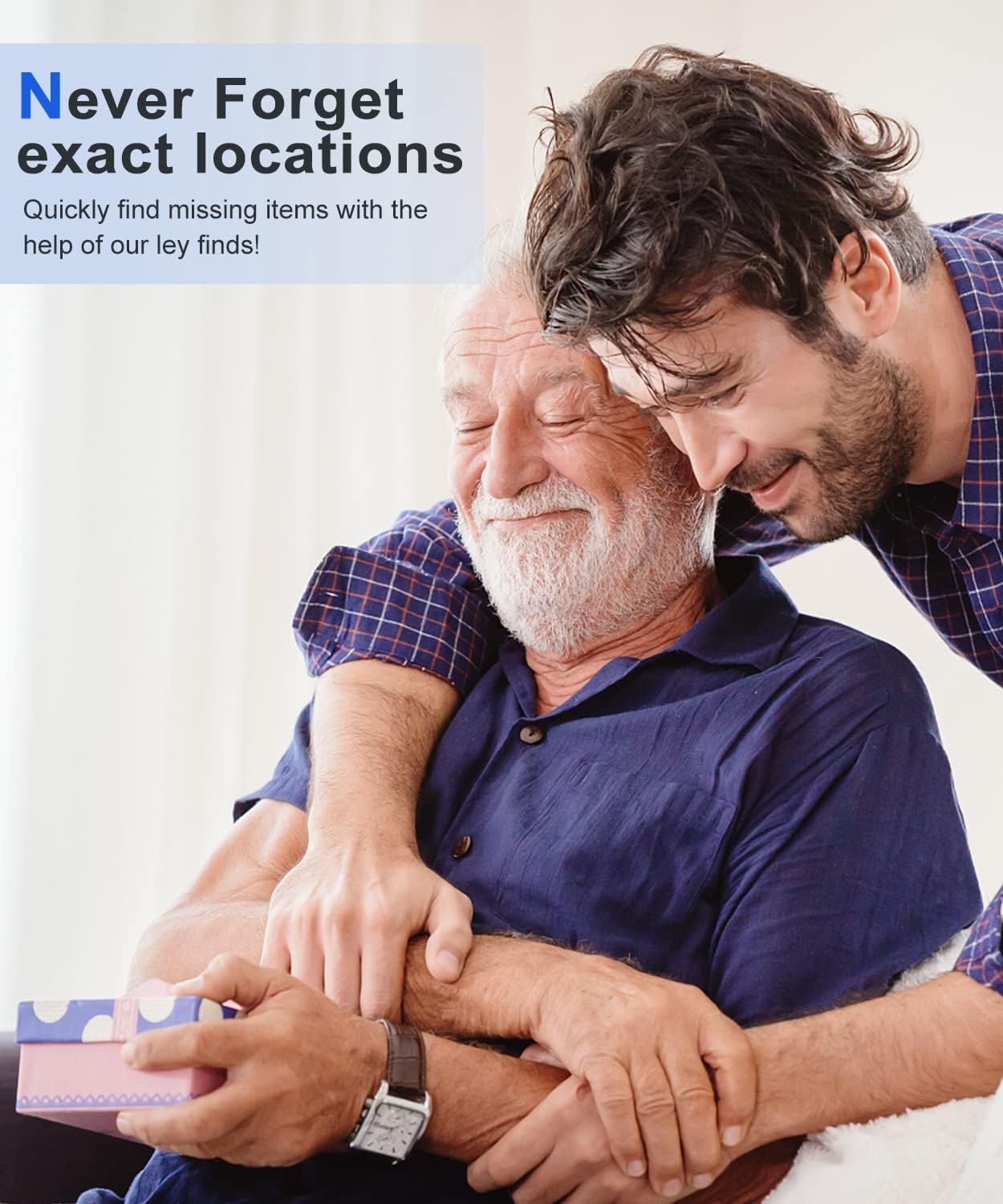 Elecpow Key Finder Locator with Sound,85 dB+Rf Remote Finder with 164ft.Wireless TV Remote Control Finder for Keys Wallet Remote Control Pet Phone,Key Chain Remote Tracker 4 with Receivers - Image 7