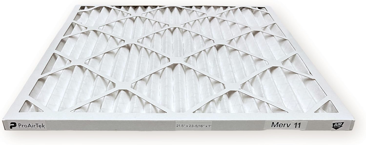 Proairtek AF21H23D1M11SWH Model Standard 21.5 x 23 5/16 x 1 Pack of 2 Air Filters, MERV 11; Ideal for Anyone Wanting Crisp Air in Their Home