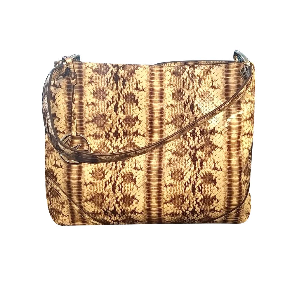 Michael KorsWomen's Nicole Natural Snake Embossed Leather Tote Bag