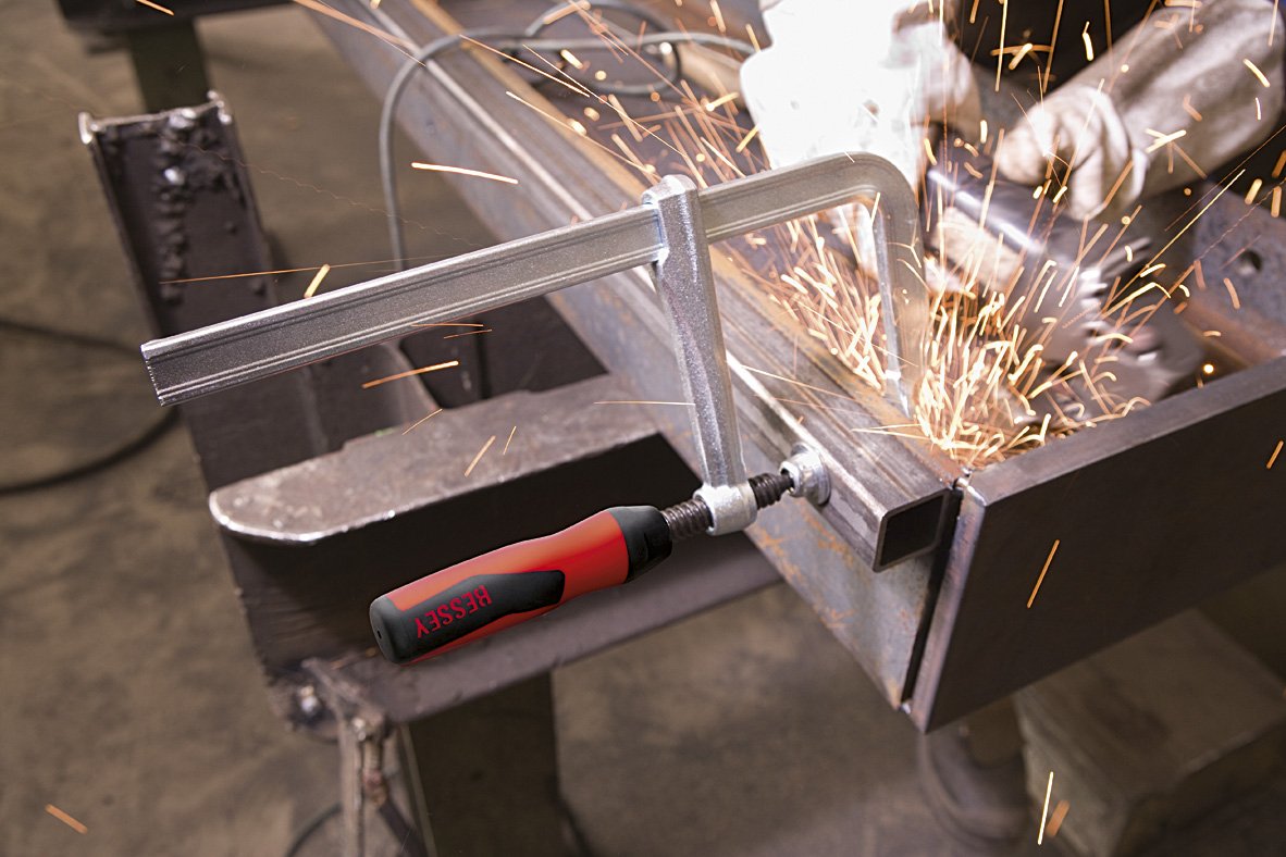 Bessey G16Z-2K 16cm All Steel Screw Clamp Capacity