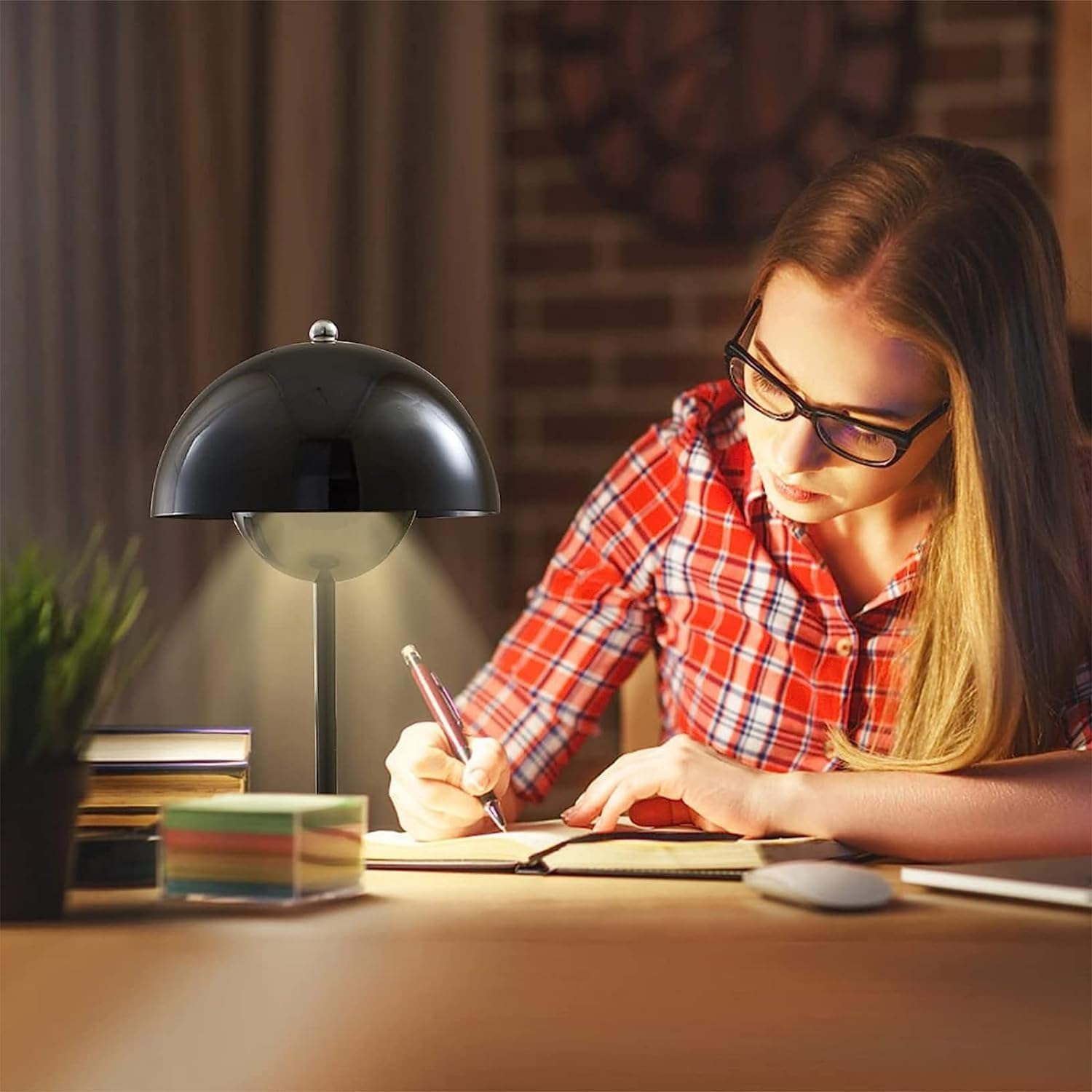 Lampada da tavolo dimmerabile touch control - ricaricabile tramite USB, 3