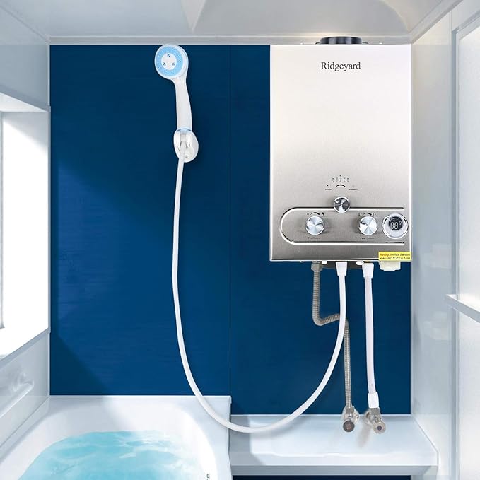 Ridgeyard Propane LPG Gas Tankless Water Heater Instant Hot Water