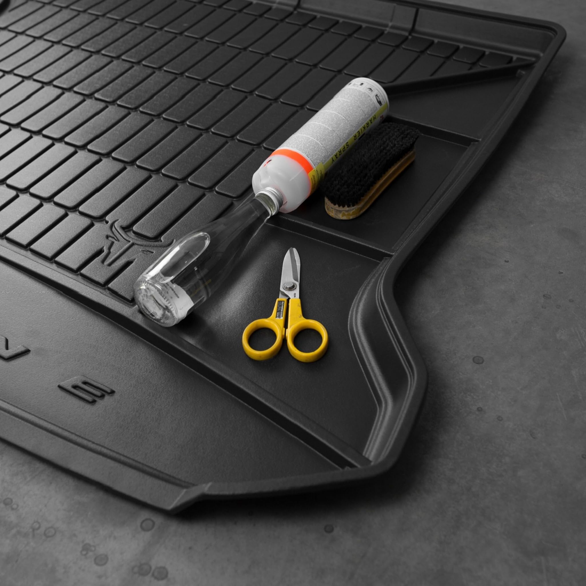 FROGUM ProLine 3D gumowa eskluzywna mata do bagażnika dopasowana do Mercedes GLB X247 19- |Wygodny organizer |Najwyższe ranty