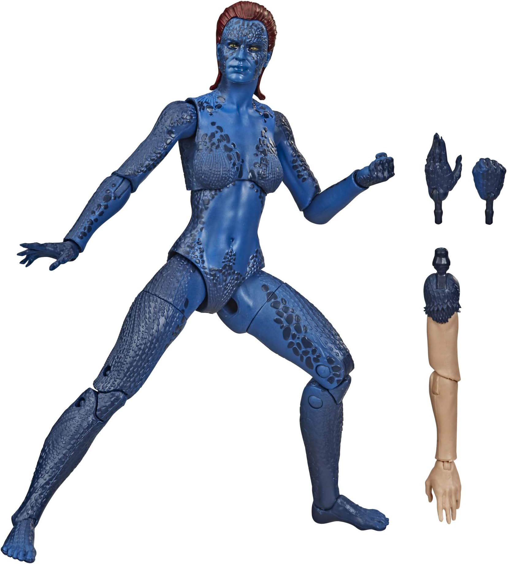 Marvel Hasbro Legends Series X-Men 6-inch Collectible Mystique Action Figure Toy, Ages 14 and Up