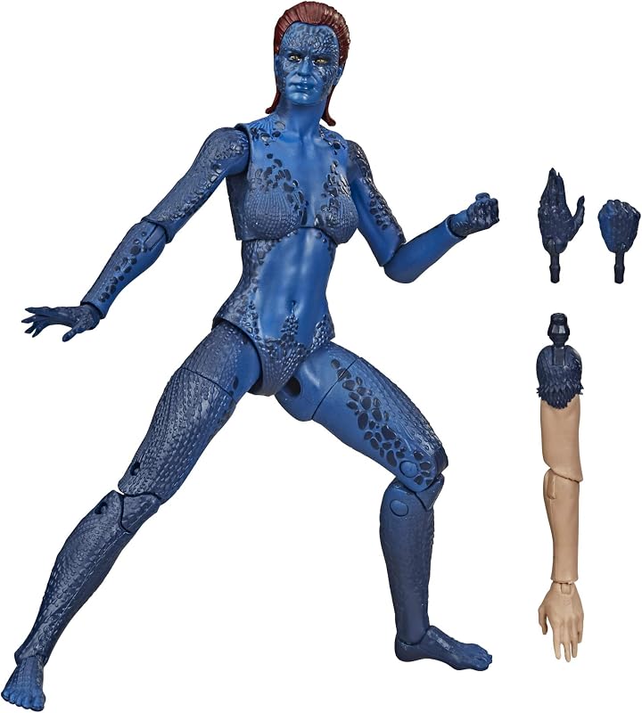Hasbro Marvel Legends Series X-Men Figura de acción coleccionable de Marvel's Mystique de 6 pulgadas, juguete para edades de 14 años en adelante