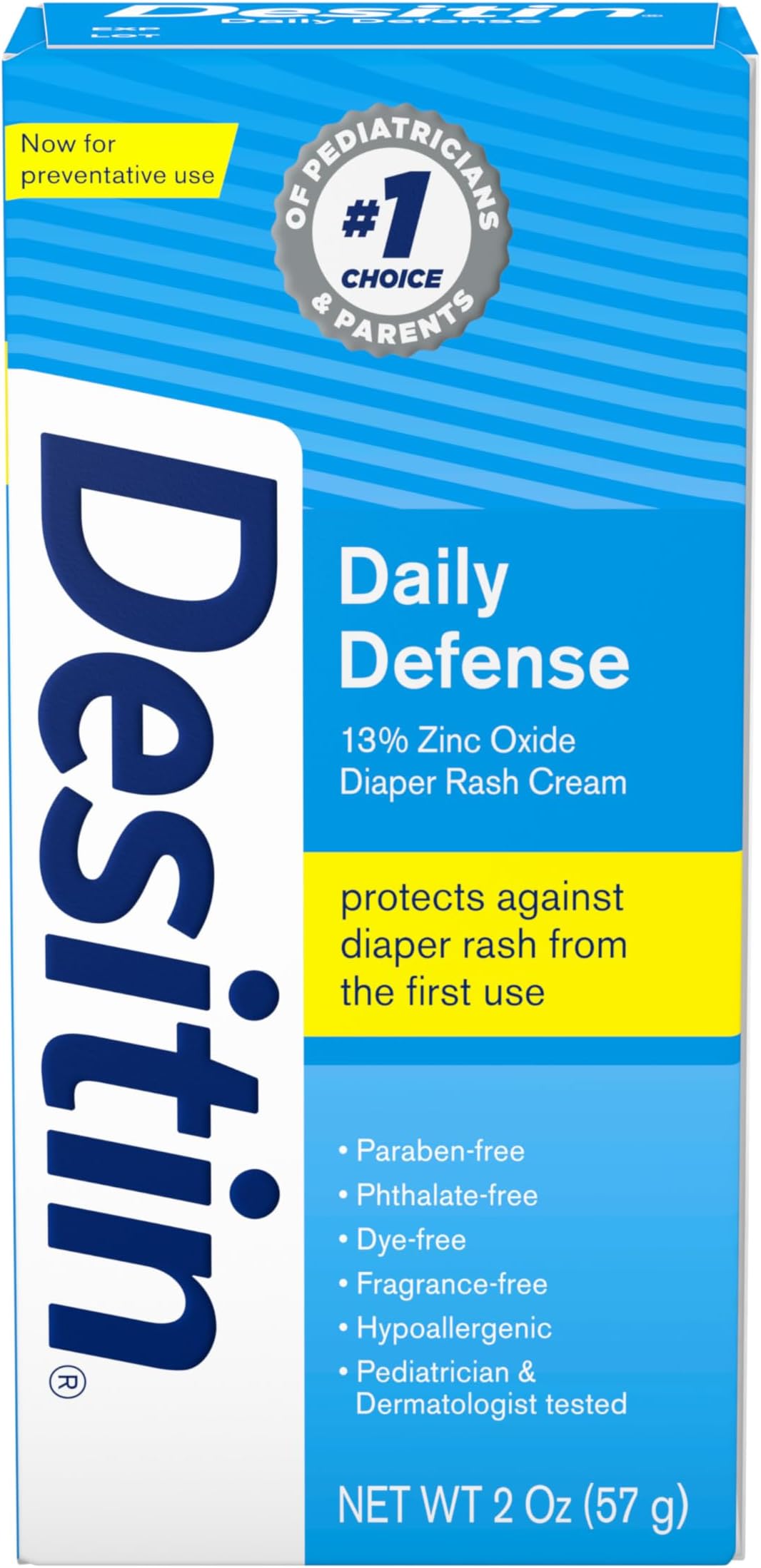 Diaper Rash Cream Rapid Relief, 2 Ounce
