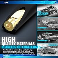 Vista 3 de TEKK Short Antenna Compatible with Cooper 2023 / Designed for Optimized FM/AM Reception / 4.8 Inches