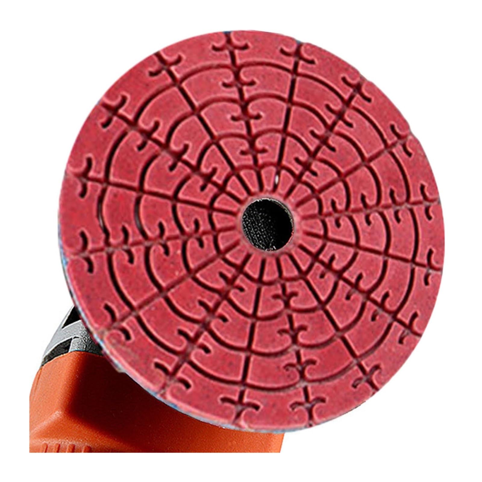 Polierscheibe für Tischschleifmaschine 100 mm (4 Zoll) Diamant-Nass-/Trockenschleifscheibe for Schleifen von Marmor, Granit, Beton und Arbeitsplatten aus Stein(500 Grits)