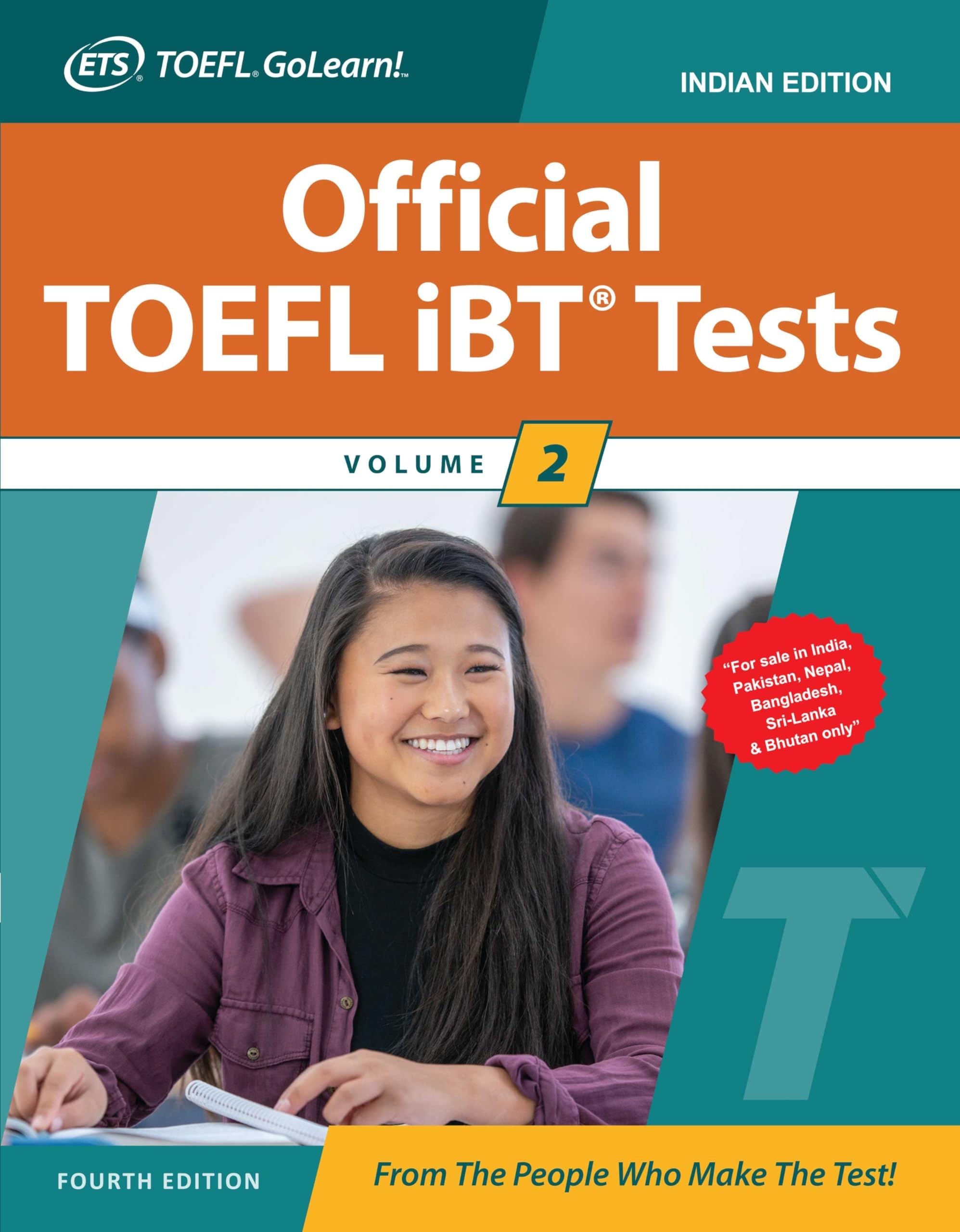 OFFICIAL TOEFL IBT TESTS VOLUME 2 || 4th Edition