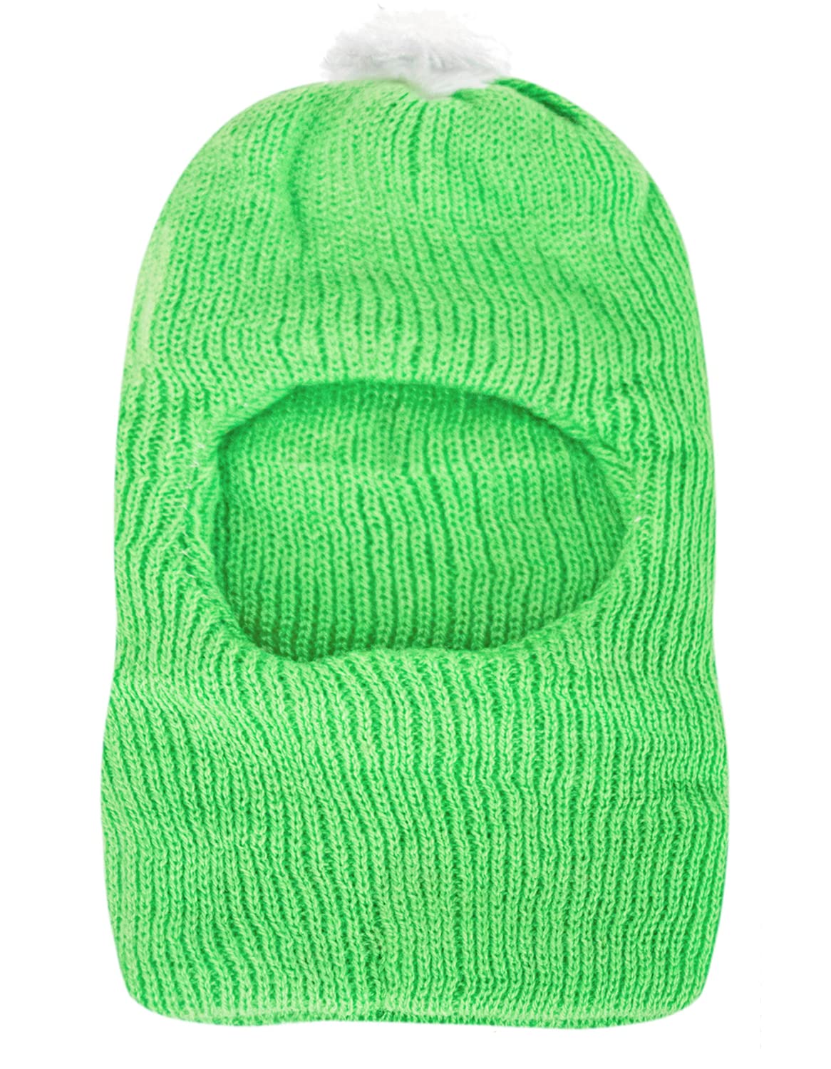 Neska Moda2 to 3 Years Pack of 1 Solid Kids Monkey Cap/Woolen Cap/Winter Cap (Green)-KC401