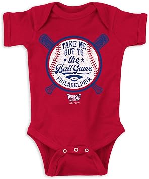 Take Me Out to The Ball Game Baby Apparel for Baseball Fans NB-7T