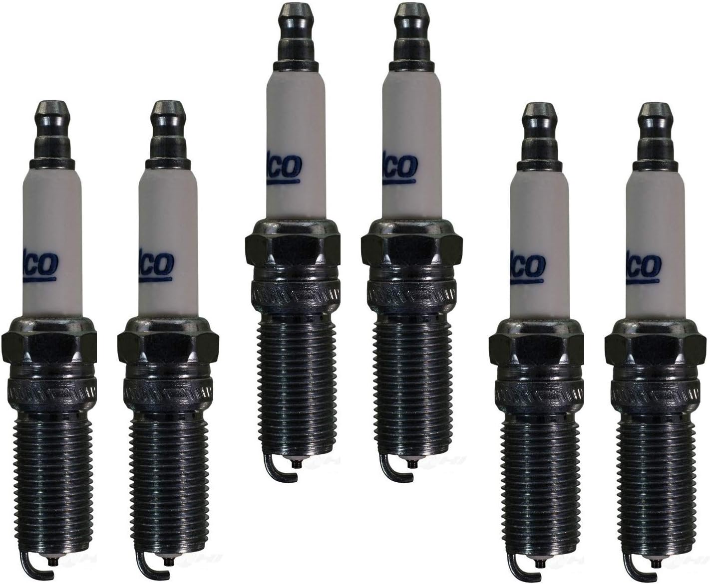 Set Of 6 Spark Plugs For Suzuki Saturn Saab Pontiac Chevy Caddy Buick V6