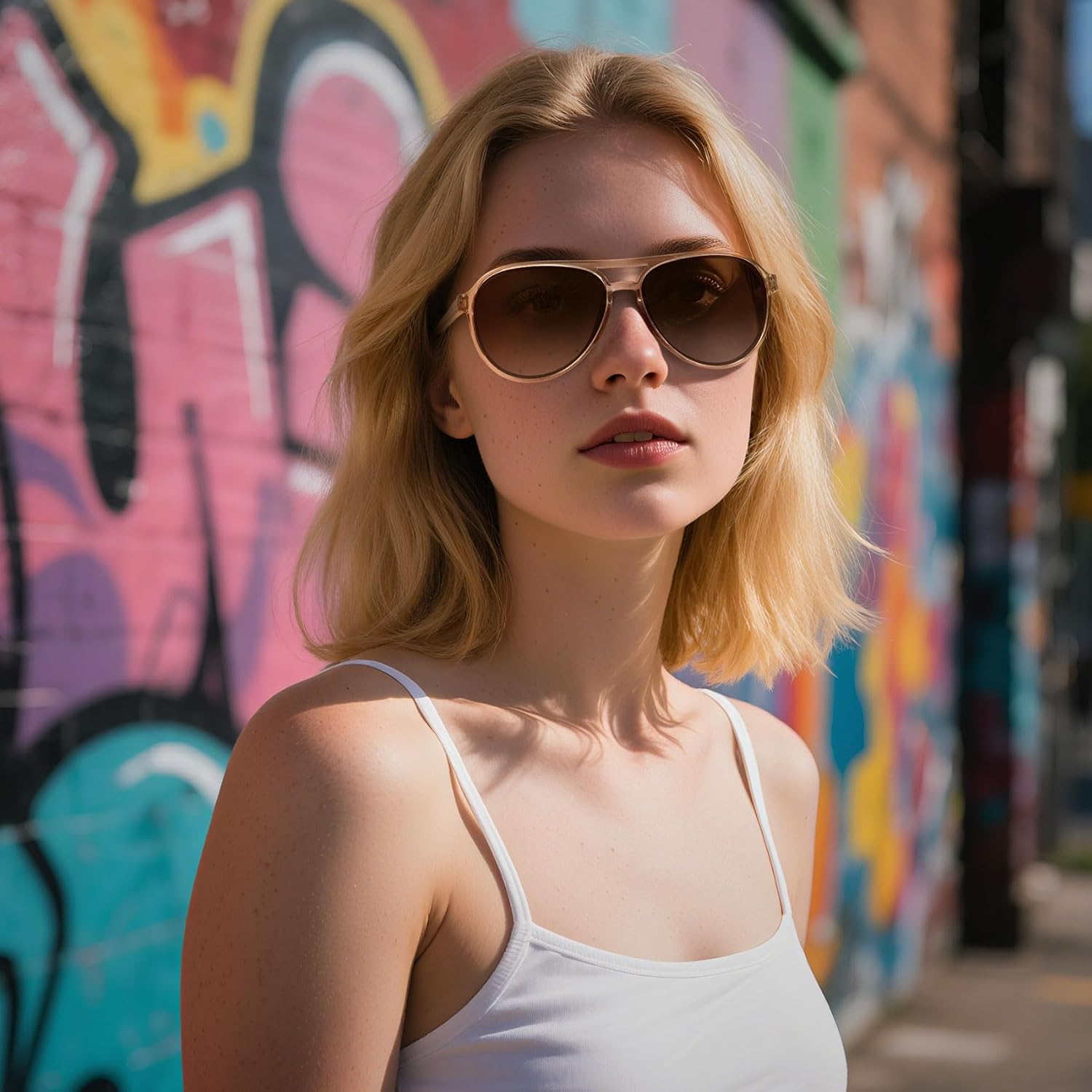 STORYCOAST Polarized Aviator Sunglasses for Men Women Classic Retro Aviators Sports Driving Running Sun Glasses - Image 3