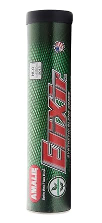 AMALIE Elixir Synthetic-Blend Calcium Sulfonate Grease 160-68342-94 14 Oz Tube, Pack of 10 | Made in USA