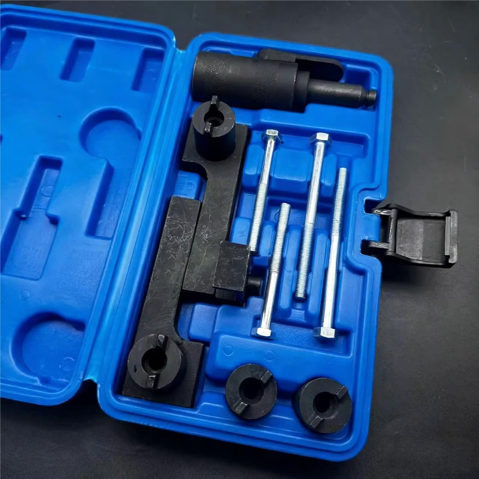 Kit D'Outils Calage Moteur Compatible avec Volvo pour S80 S60 S40 XC60 XC90 2.4 2.5 2.9T Kit D'outils D'alignement Vilebrequin d'arbre À Cames Distribution Courroie De Moteur