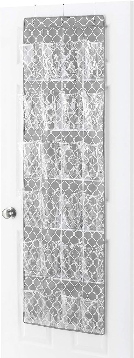 Whitmor Over the Door Shoe Bag 24 Pocket