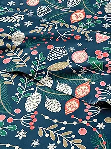 Full Christmas Joy Sheet Set - Holiday Xmas Pattern Bedding Set - Deep Pockets - Snug Fit - 4 Piece - Wrinkle Free & Easy Care - Comfy Festive Winter - Holiday Sheets for Women, Men, Kids and Teens