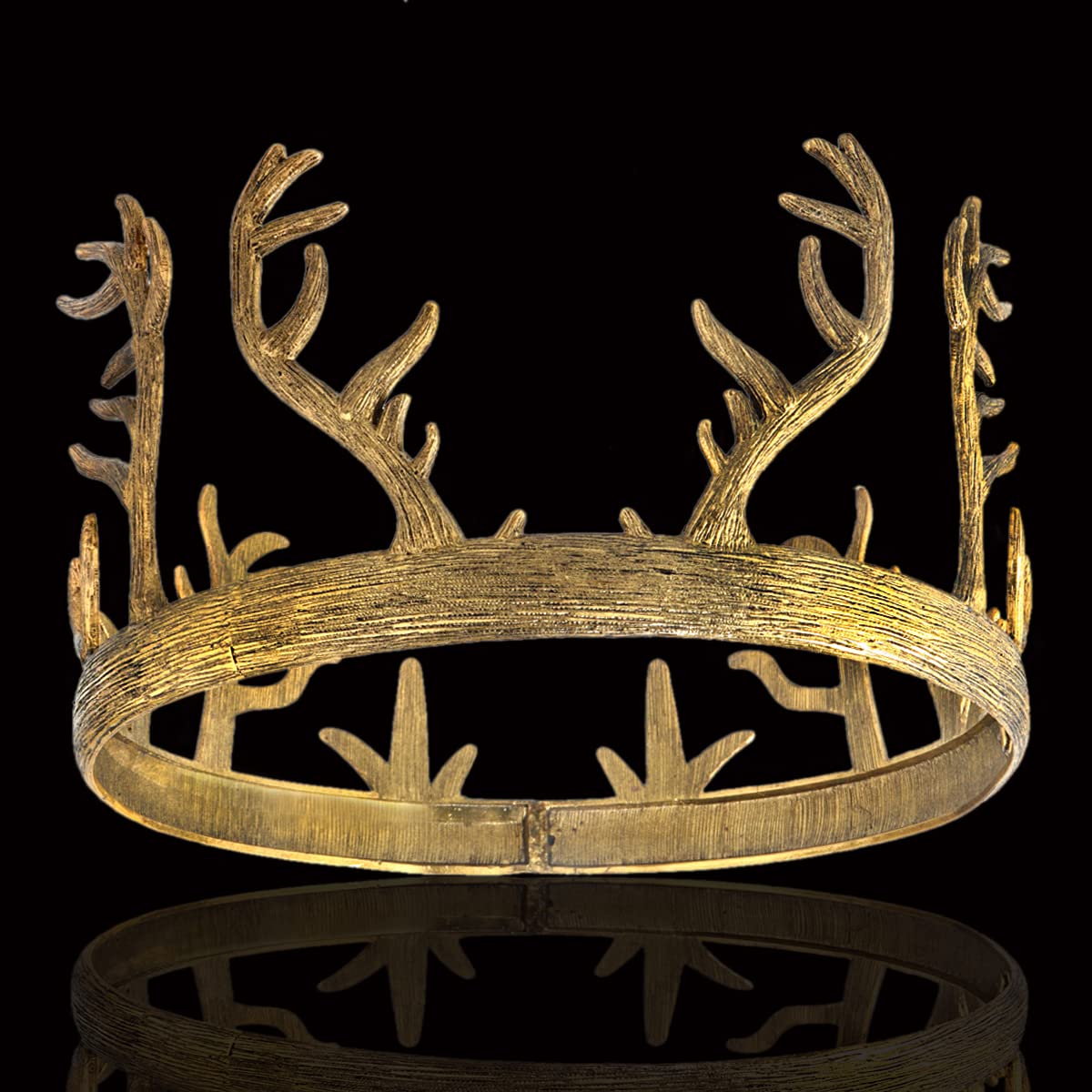 Couronne ronde en métal pour concours de beauté, anniversaire, mariage, Halloween, Medium, metal
