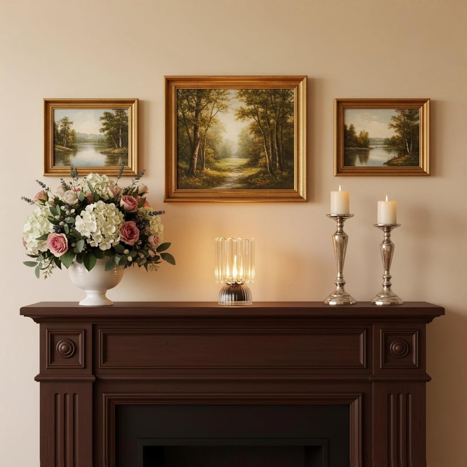 Battery Operated Lamp with Auto-Off Timer, Cordless Table Night Light for Bedroom & Entryway, Portable LED Lamp for Home, Outdoor, Camping No Battery Included (‎Wine Glass Design-White)