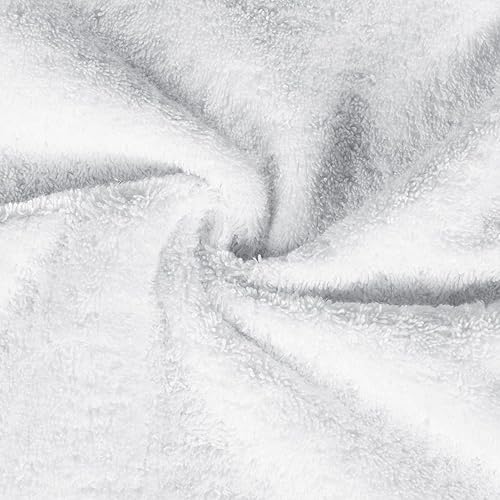 Miniatura 3 de Superior Long Staple - Juego de 8 toallas de 100 % algodón peinado de 27.64 ozm, 8 piezas para baño, ducha, cocina, súper suave, felpa, surtido de 8