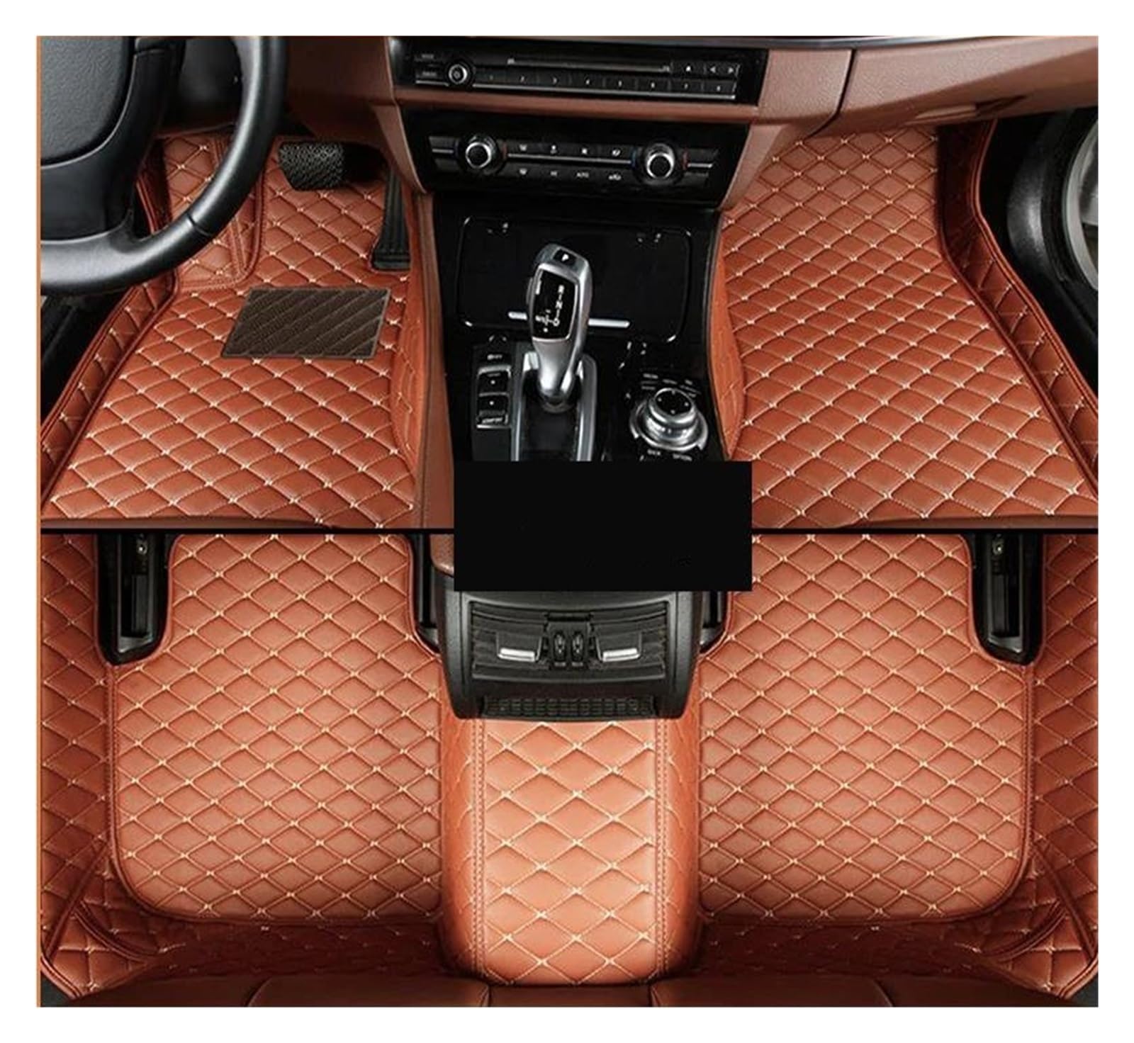 Tapis de sol et coffre marron pour Mazda 6 Atenza 2014-2017