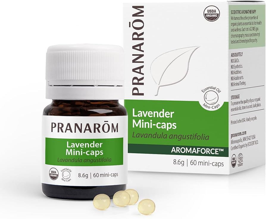 Amazon.com: Pranarom - Aromaforce Lavender Mini-Caps 60ct
