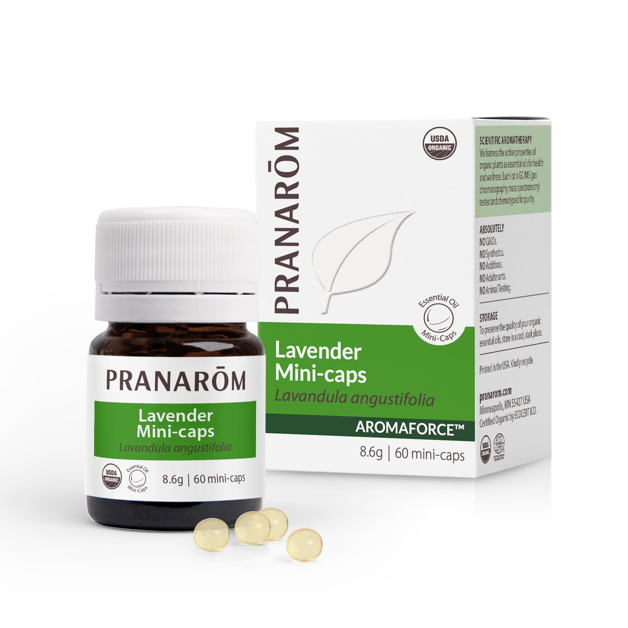 Amazon.com: Pranarom - Aromaforce Lavender Mini-Caps 60ct