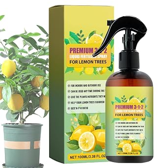 Liquid Citrus Fertiliser - 100ml Citrus Tree Feed Concentrate, Citruse Focus Liquid Concentrated Fertiliser For Oranges, Lemons, Mandarins, Limes, Liquids Plant Nutrient For Citruse Trees