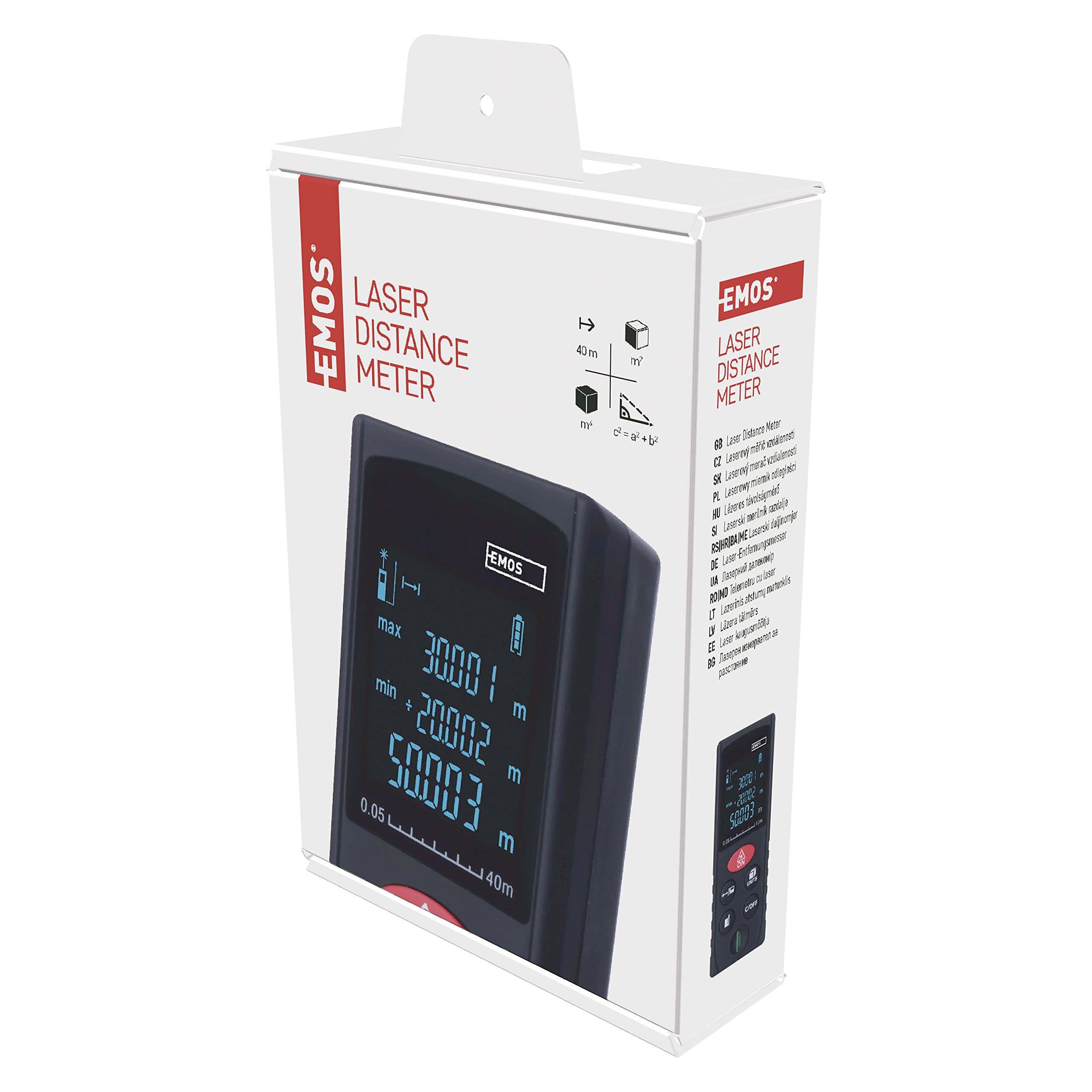 Emos M0502 Medidor de distancia laser