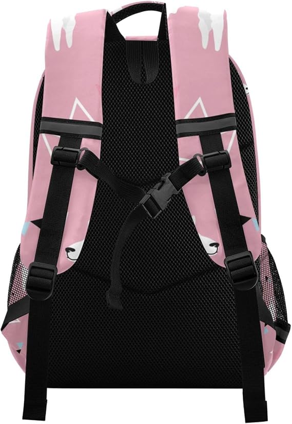 Mnsruu Cute Camel Llama and Crown Backpack Childrens Backpacks School Bag for Girls Boys Primary Elementary Bookbags,Lightweight & Waterproof Rucksack