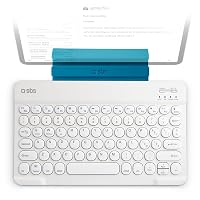 SBS Tastiera Wireless Bluetooth Universale, QWERTY
