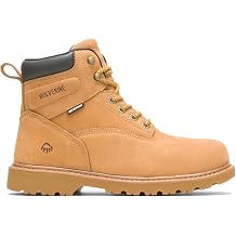 WOLVERINE Men's Men's Floorhand Waterproof Steeltoe 6" Work BootWork Boot