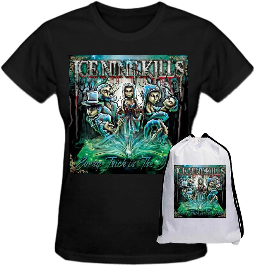 Ice Nine Kills Every Trick In The Book 100% Cotton Cotton T Shirt For Women O-Neck Black Apparel