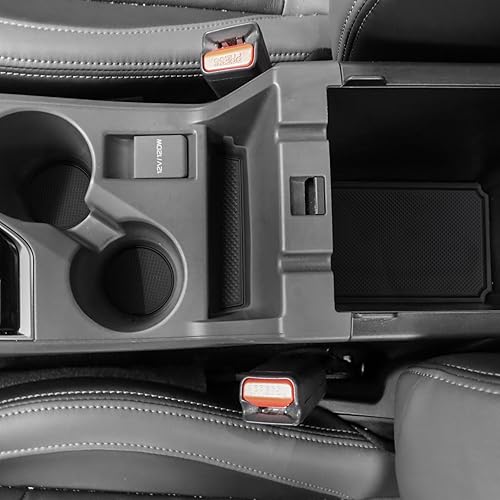 Vista 66 de Auovo Insertos para portavasos compatibles con Subaru Crosstrek Impreza 2024 2025, accesorios de silicona personalizados para portavasos de Rojo