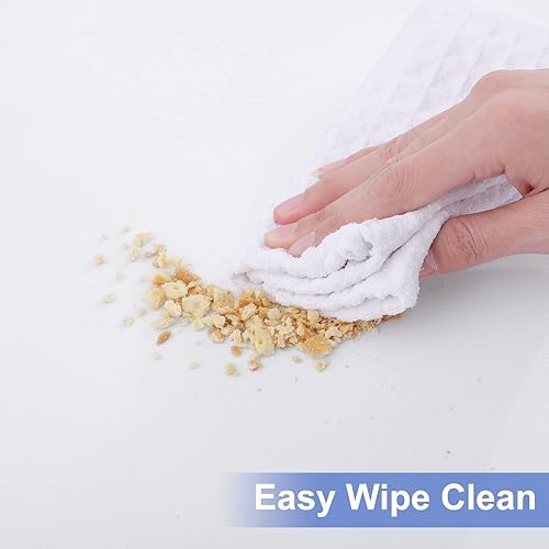 Miniatura 8 de homing Mantel rectangular ajustable de poliéster impermeable, se adapta a mesas plegables de 4 pies, protector de mesa lavable para picnic,